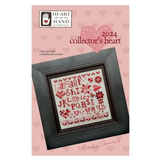 2024 Collector's Heart Kit Heart in Hand Heartland Quilting and