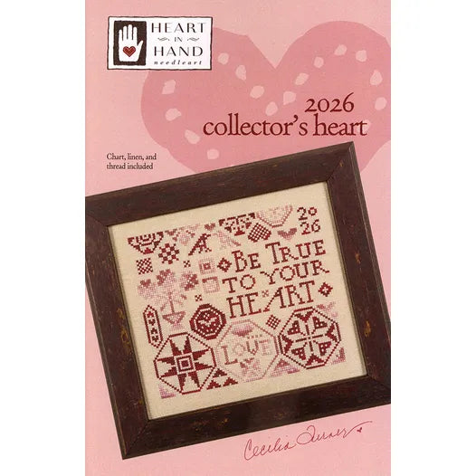 2026 Collector's Heart Kit – PAPER Pattern – Heart in Hand