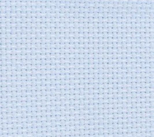 18 Ct Light Blue Aida – Zweigart Cross Stitch Fabric