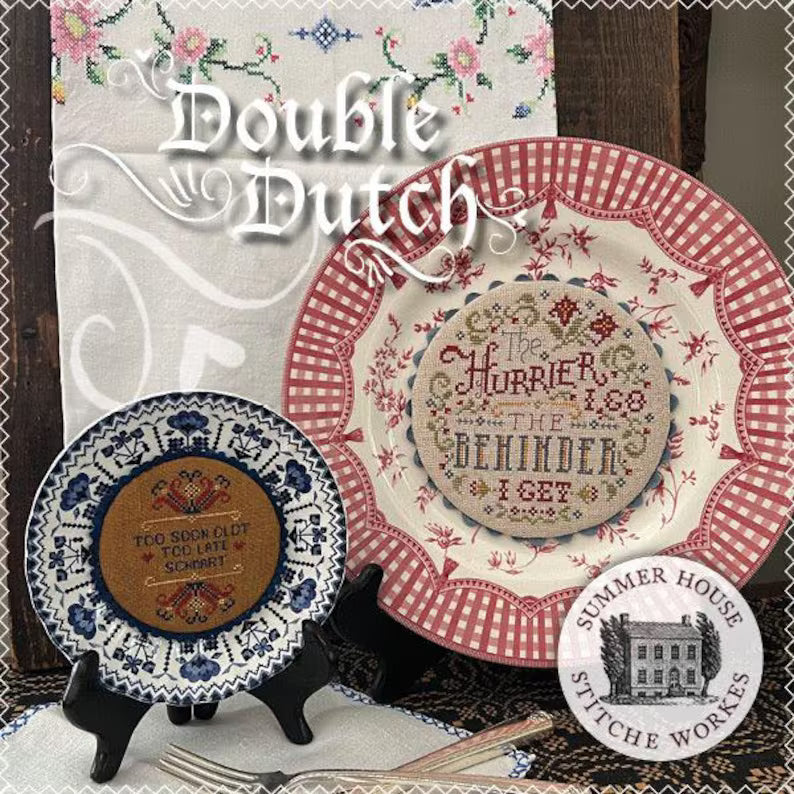 Double Dutch - A Plate-itudes Design - Summer House Stitche Workes