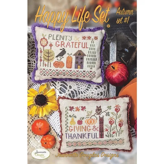 Happy Life Set - Autumn Set  #1 - Autumn - Jeannette Douglas Designs