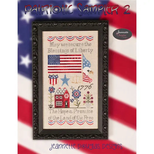Patriotic Sampler 2- Jeannette Douglas