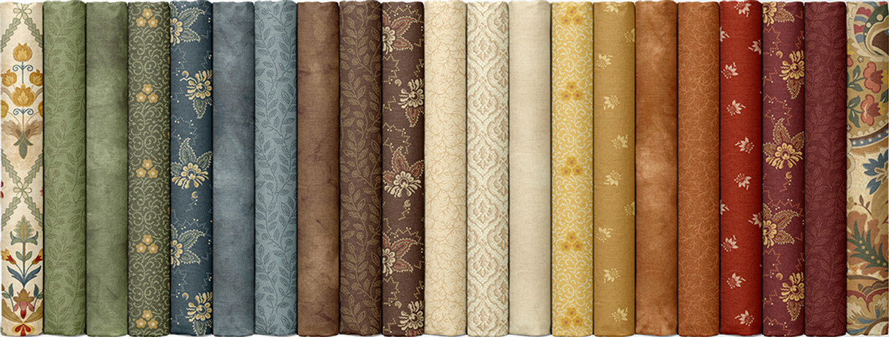 Treasured Past by Missie Carpenter for Marcus Fabrics- 2-1/2" Strips
