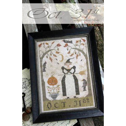 Oct. 31st - With Thy Needle & Thread - Brenda Gervais - Cross Stitch Pattern