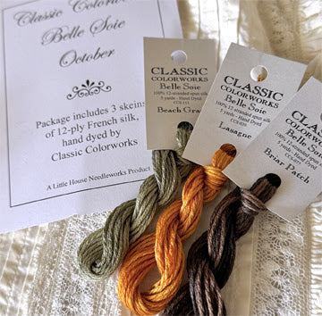 Belle Soie October Silk Floss Pack by Classic Colorworks