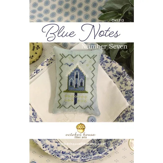 Blue Notes #7 - October House Fiber Arts