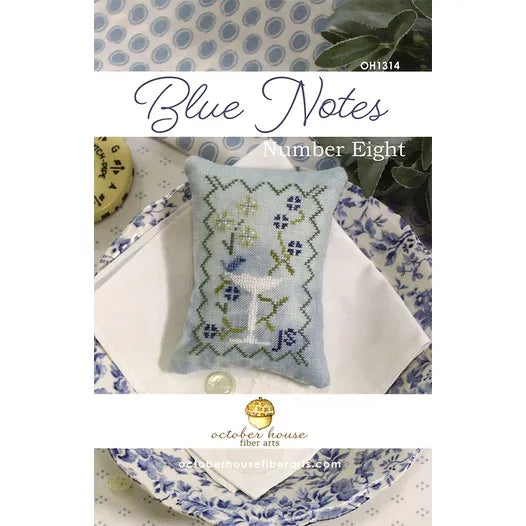 Blue Notes #8 - October House Fiber Arts