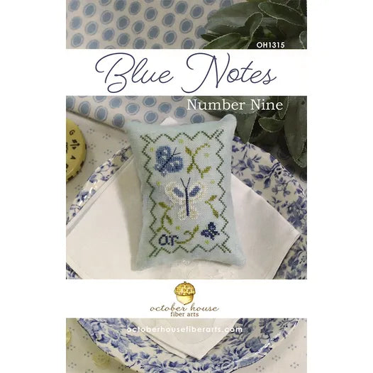 Blue Notes #9 - October House Fiber Arts