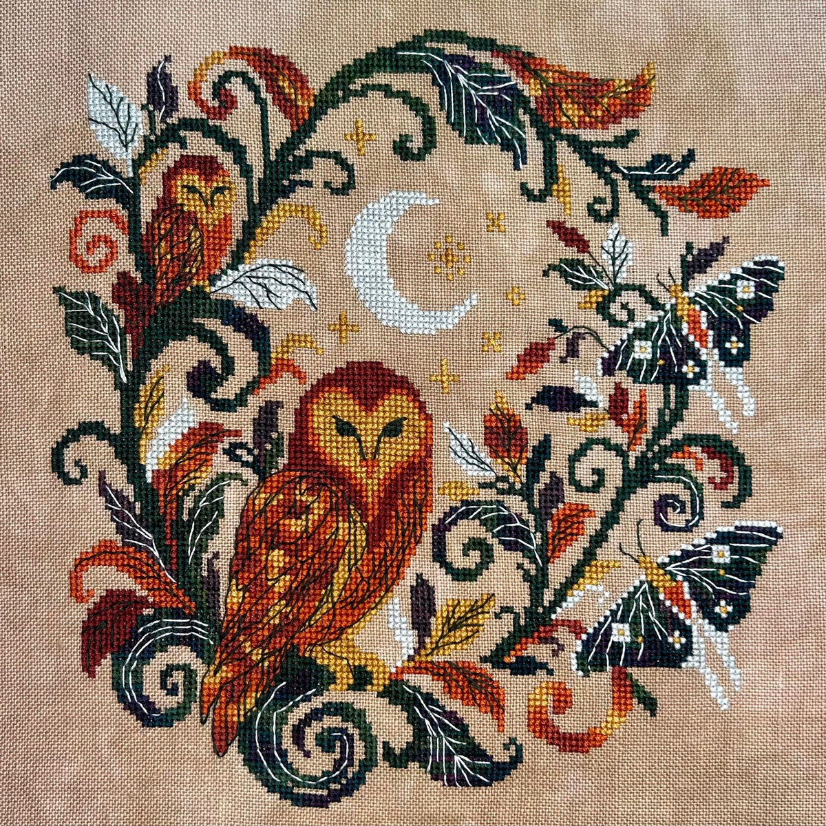 Pre-Order - Mystical Owls by The Stitchin' Kitten Designs