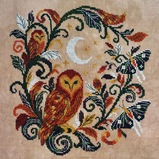 Pre-Order - Mystical Owls by The Stitchin' Kitten Designs