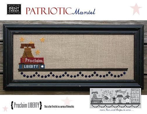 Patriotic Mantel - Bent Creek  (3 Kit Pack)