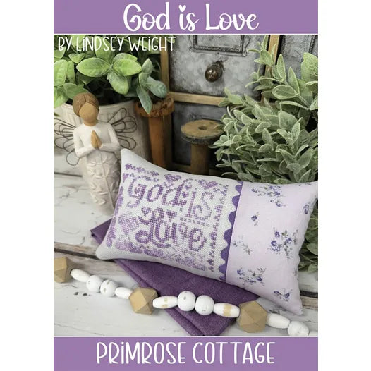 God is Love - Primrose Cottage Stitches
