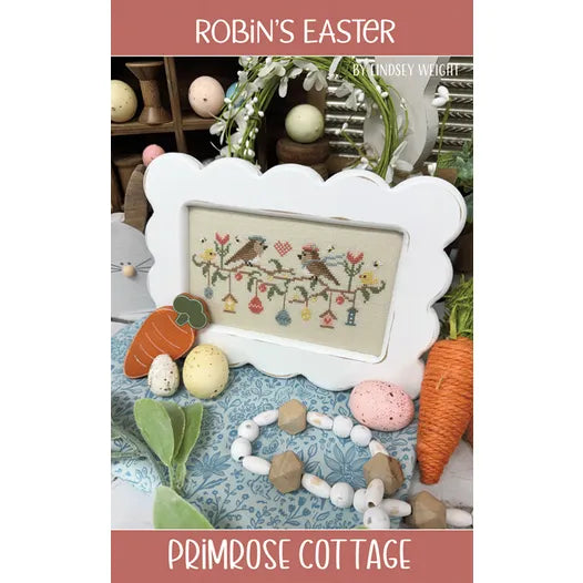 Robin's Easter - Primrose Cottage Stitches