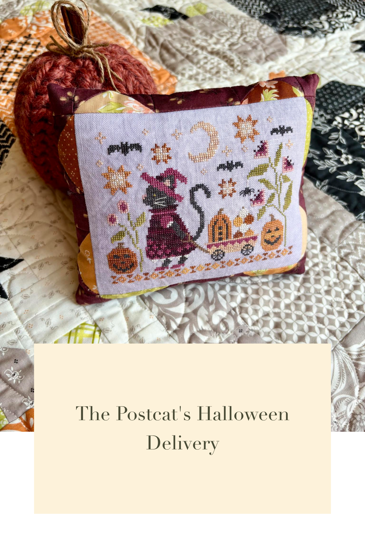 Pre-Order - The Postcat's Halloween Delivery by Blueberry Ridge Design