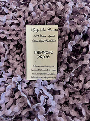 Rick Rack Trim by Lady Dot Creates - Primrose Prose