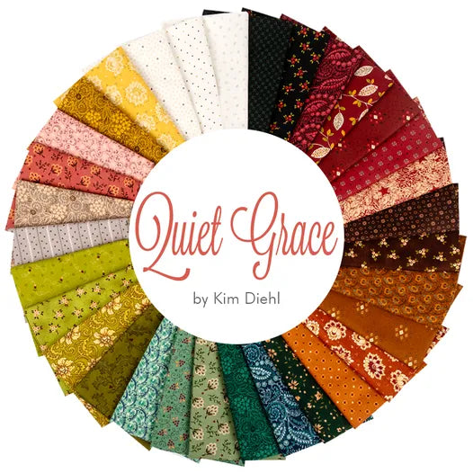 Quiet Grace - Fat Quarter Bundle - by Kim Diehl for Henry Glass & Company