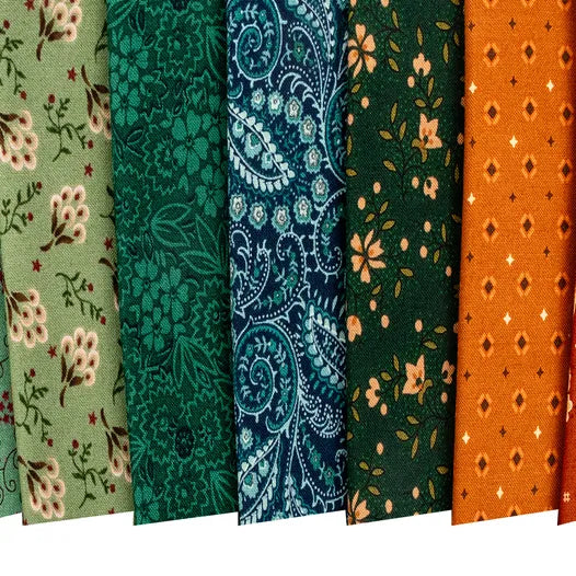 Quiet Grace - Fat Quarter Bundle - by Kim Diehl for Henry Glass & Company