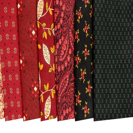 Quiet Grace - Fat Quarter Bundle - by Kim Diehl for Henry Glass & Company