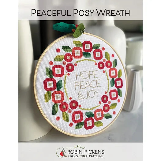 Peaceful Posy Wreath - Robin Pickens