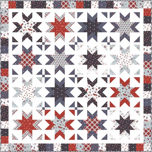 Sparklers Quilt Kit - Marcus Fabrics