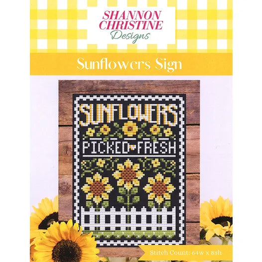 Sunflower Sign by Shannon Christine Designs