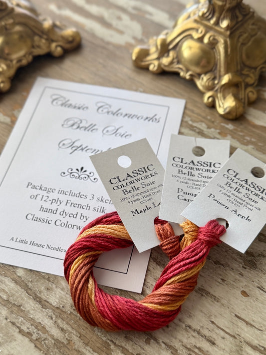 Belle Soie September Silk Floss Pack by Classic Colorworks