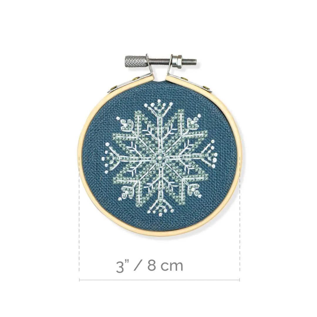 Mini Snowflake Ornaments- Counting Puddles