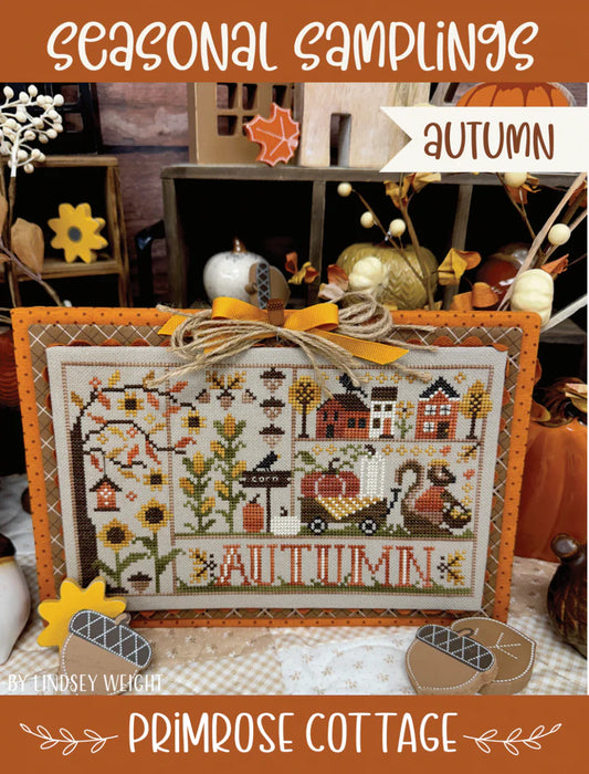 Seasonal Samplings: Autumn - Primrose Cottage Stitches