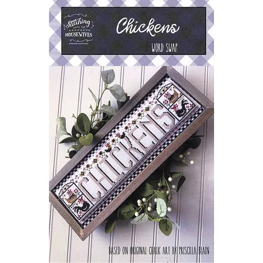 Chickens - Word Swap - Stitching With the Housewives