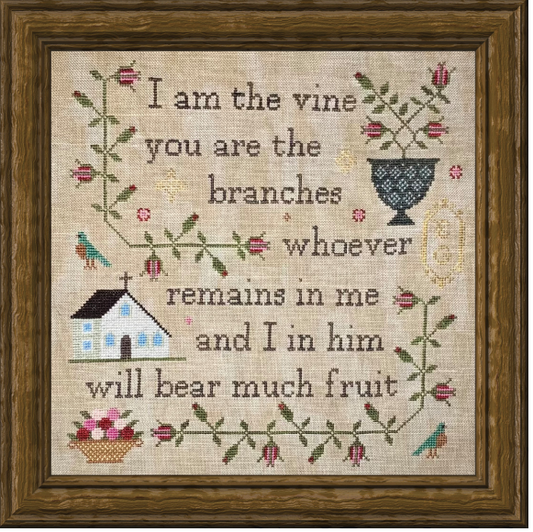 Jesus the True Vine - New York Dreamer Needleworks