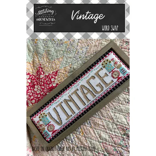 Vintage - Word Swap - Stitching With the Housewives