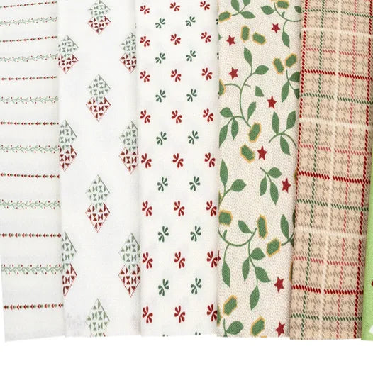 Yesteryear Yuletide by Sheryl Johnson of Temecula Quilt Company for Marcus Fabrics 10x10