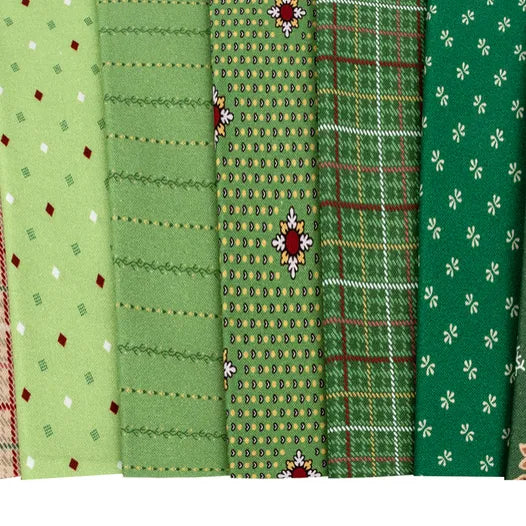 Yesteryear Yuletide by Sheryl Johnson of Temecula Quilt Company for Marcus Fabrics 10x10