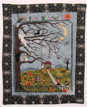 Haunted Hillside Farm by Praiseworthy Stitches