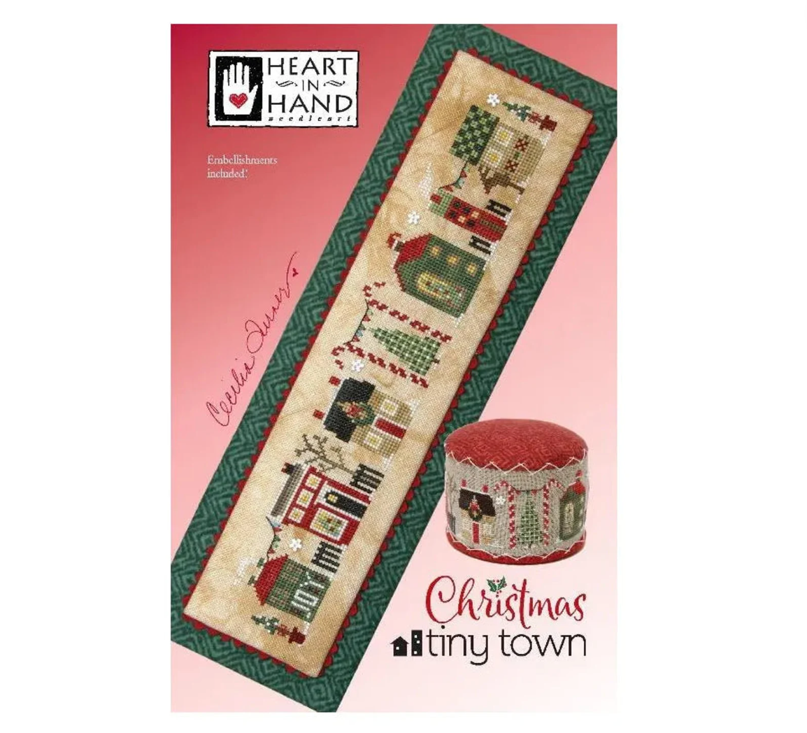 Cross Stitch Pattern - Christmas Tiny Town -Heart In Hand