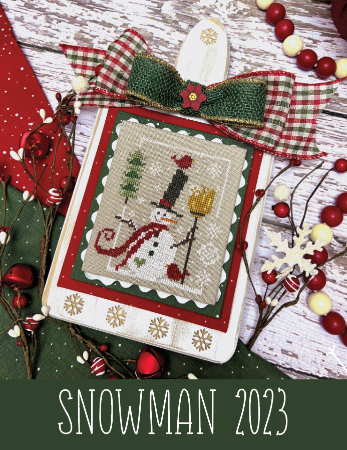 Snowman 2023 - Primrose Cottage Stitches