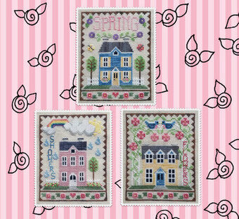 Spring House Trio – Waxing Moon Designs