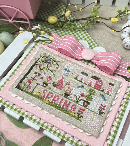 Seasonal Samplings: Spring - Primrose Cottage Stitches