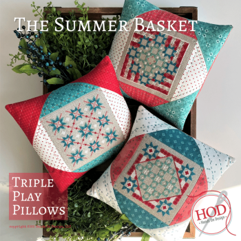 The Summer Basket by Hands on Design - Triple Play Pillows