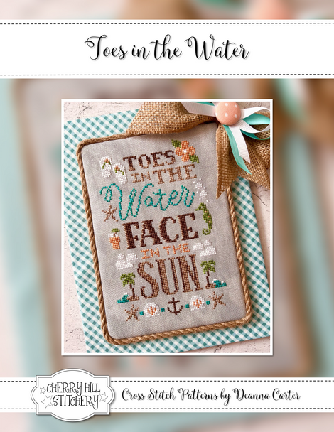 Toes in the Water - Cherry Hill Stitchery