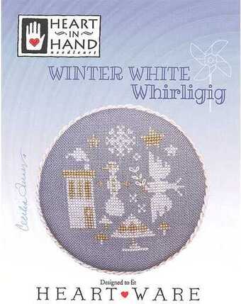 Winter White Whirligig – Heart in Hand