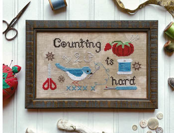 Counting is Hard - Luminous Fiber Arts - Misty Pursel - Cross Stitch Pattern