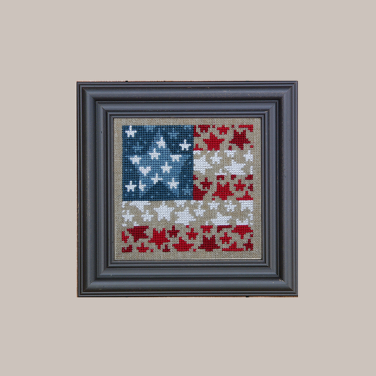 Flag of Stars Cross Stitch Kit - Bent Creek