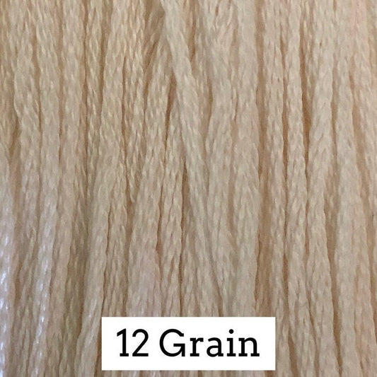 12 Grain Classic Colorworks  5 yds Hand-Dyed, 6 Strand 100% Cotton Cross Stitch Embroidery Floss
