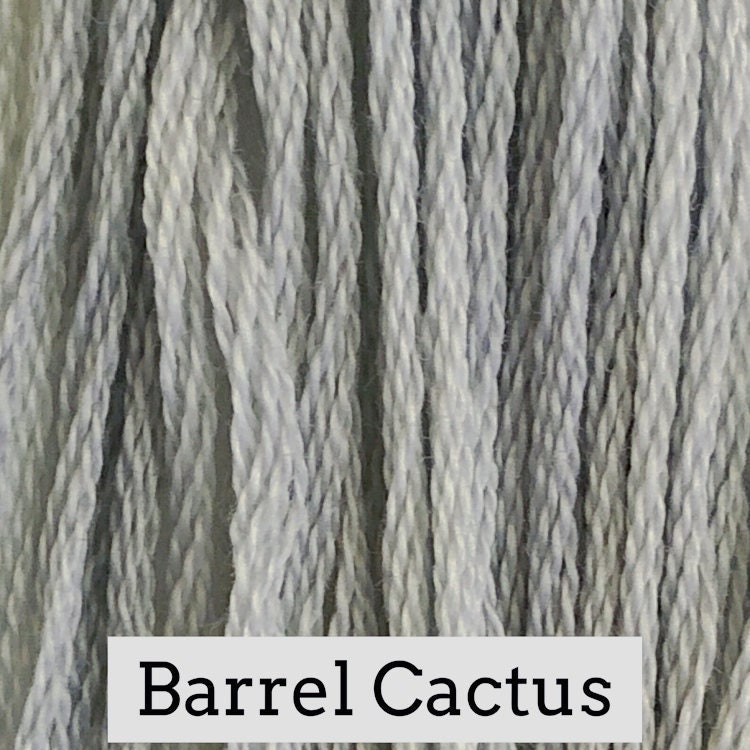 Barrel Cactus - Classic Colorworks - CCT-031- 5 yds, Hand-Dyed, 6 Strand, 100% Cotton Cross Stitch Embroidery Floss