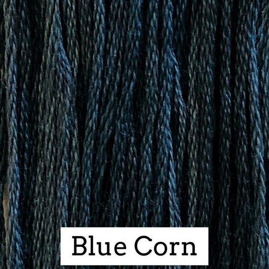 Blue Corn - Classic Colorworks - CCT-218- 5 yds, Hand-Dyed, 6 Strand, 100% Cotton Cross Stitch Embroidery Floss