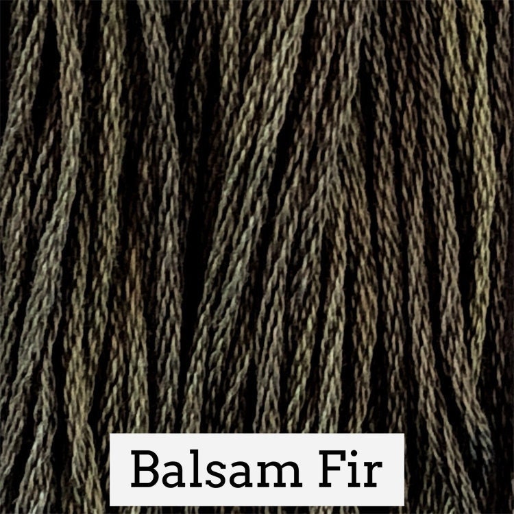 Balsam Fir- Classic Colorworks - CCT-157- 5 yds, Hand-Dyed, 6 Strand, 100% Cotton Cross Stitch Embroidery Floss