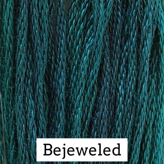 Bejeweled - Classic Colorworks - CCT-095- 5 yds, Hand-Dyed, 6 Strand, 100% Cotton Cross Stitch Embroidery Floss