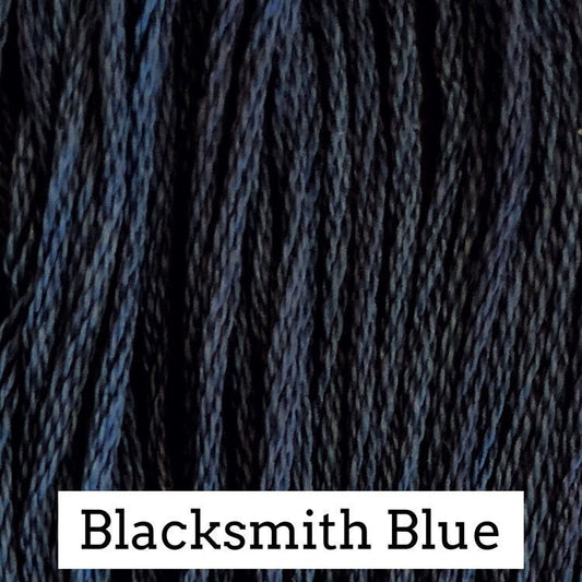 Blacksmith Blue - Classic Colorworks - CCT-187- 5 yds, Hand-Dyed, 6 Strand, 100% Cotton Cross Stitch Embroidery Floss