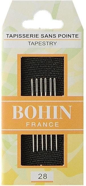 Bohin Tapestry Needles - Size 24, 26, & 28